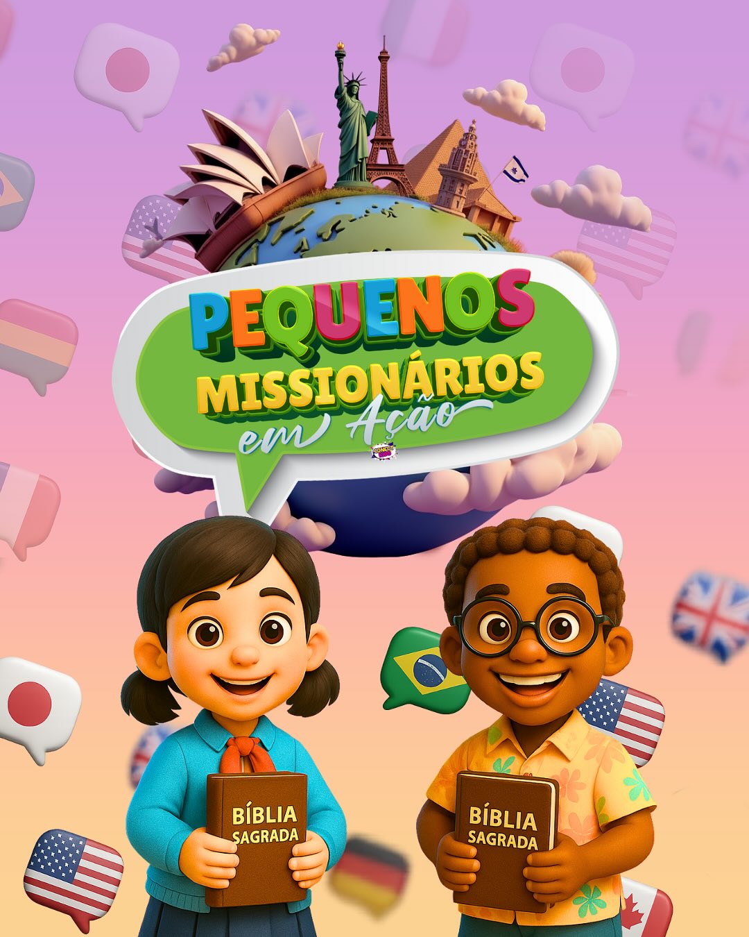 Pequenos Missionários em Ação